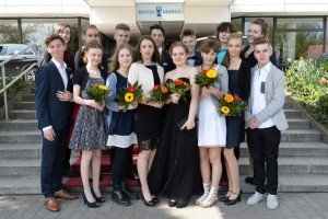 Gruppenfoto Jugendweihe Rostock Hotel Neptun