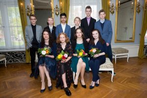 Jugendweihe Rostock Barocksaal Gruppenfoto